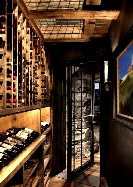 See Through Wine Cellar